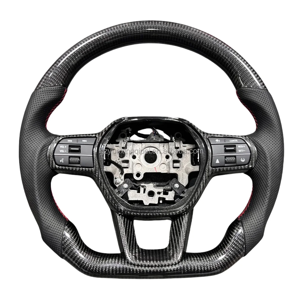 

Custom Real Carbon Steering Wheel for Honda HATCHBACK Accord INSPIRE Civic 11th Generation