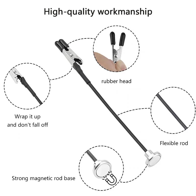 

Подставка для рисования модели, базовый держатель, 1/12 шт., зажим типа «крокодил», магнитные гибкие палочки для аэрографа, спрей, хобби, сделай сам, модель для рукоделия