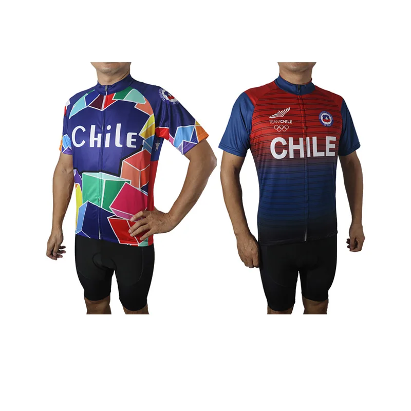 2024 New Cycling Jersey Man Outdoor Short Sleeve Road Bicycl Jacket Climbing Chile Shirt Clothes Cycling Bike Anti-Slip Downhill