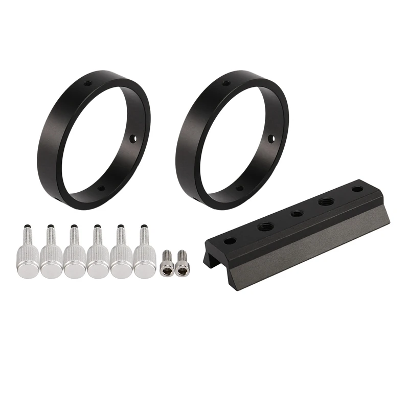 

2X Guiding Scope Ring Kit For Telescope Tube Diameter Or Finders 43Mm To 70Mm For Astrophotography