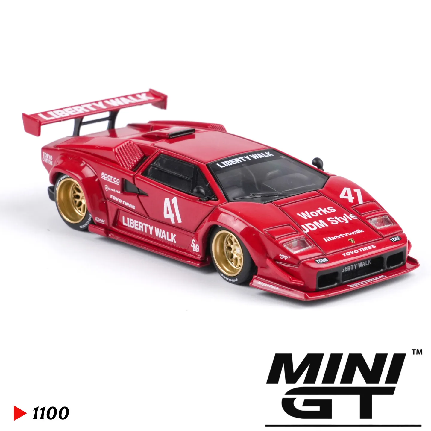 Diecast 1:64 Scale MINIGT LB Super Sports Alloy Car Model