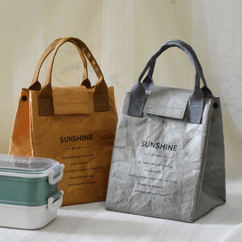 Isolamento impermeável Lunch Bag, Alongar e Engrossar Folha De Alumínio Bolsa Japonesa para Office Worker Student