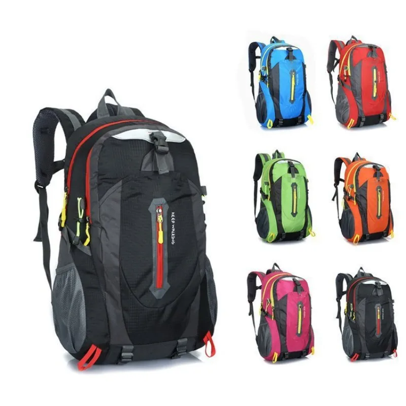 40L Waterproof Climbing Backpacks Men Women Outdoor Sports Backpacks Camping Hiking Backpacks Sports Bag Mountaineering Bag