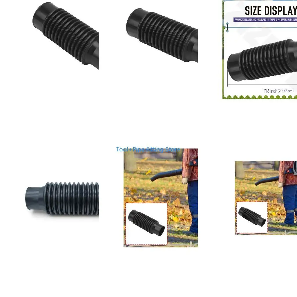 f92b-tubo-soprador-flexivel-plastico-preto-e-conjunto-bracadeiras-substituicoes-para-pb-580h-e-outros-modelos-garantindo