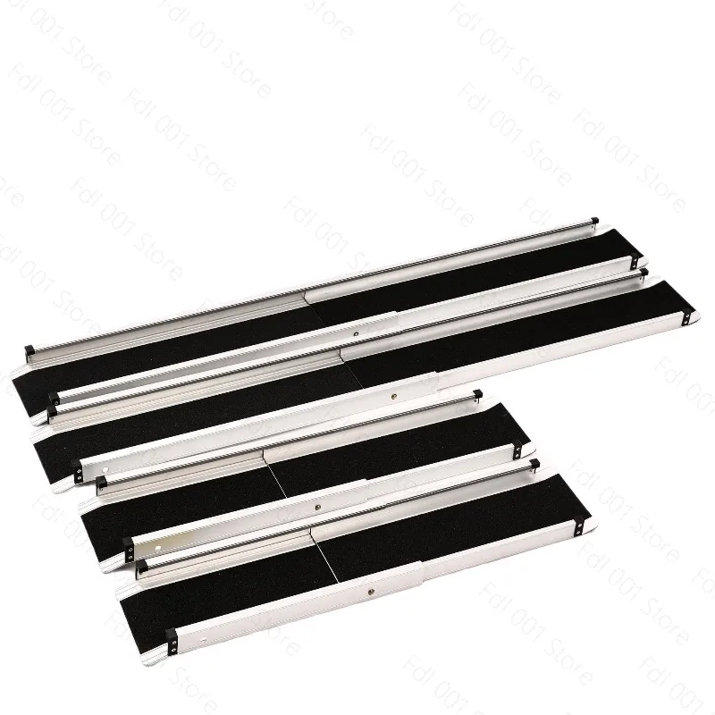 Barrier-free ramp board, aluminum alloy telescopic step pad, audio equipment, wheelchair ramp