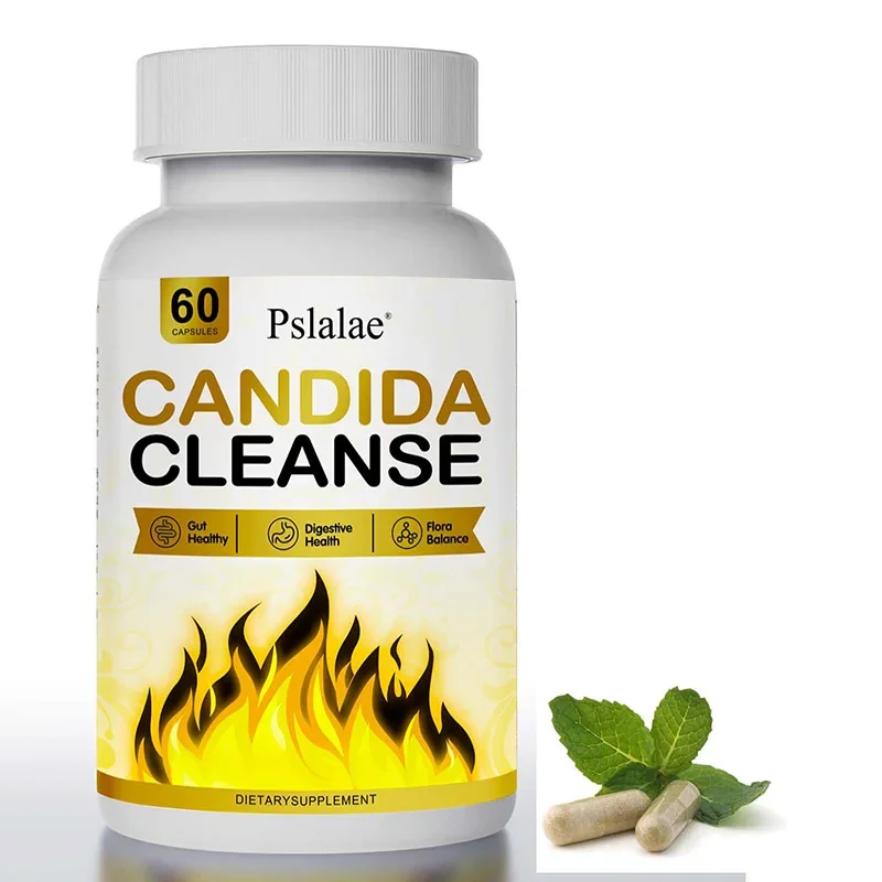

60 шт. капсулы Candida Cleanse — здоровье кишечника, снятие запоров, кровирование и метеоризм, улучшение иммунитета