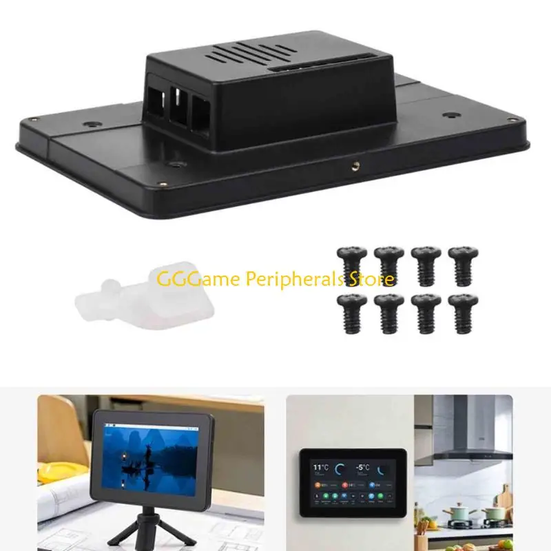 

U55B Пластиковый корпус Защитная крышка Легкая сборка 7-дюймовый сенсорный экран Витрина