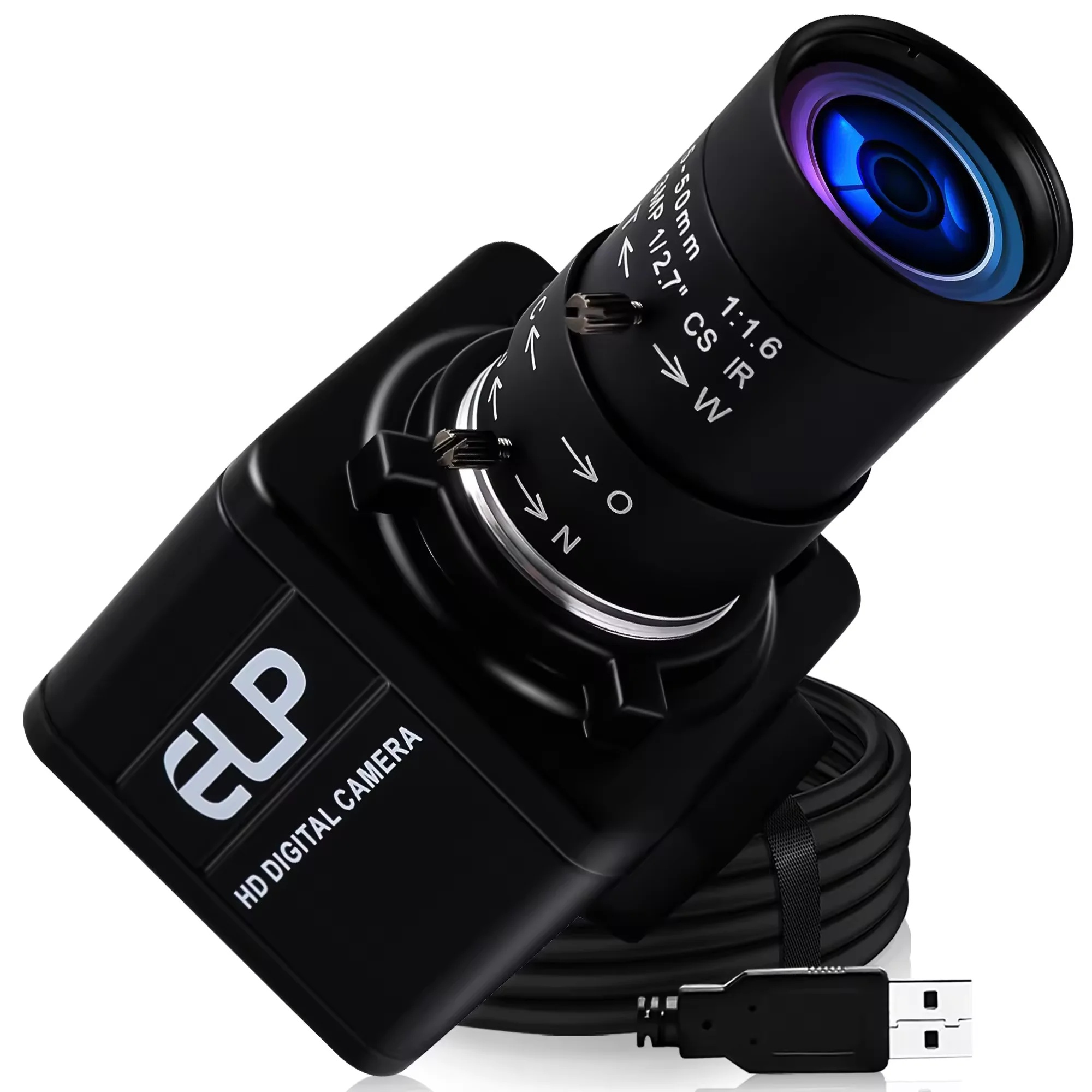 ELP 120fps 210fps グローバルシャッター USB カメラ 800P モノクロ