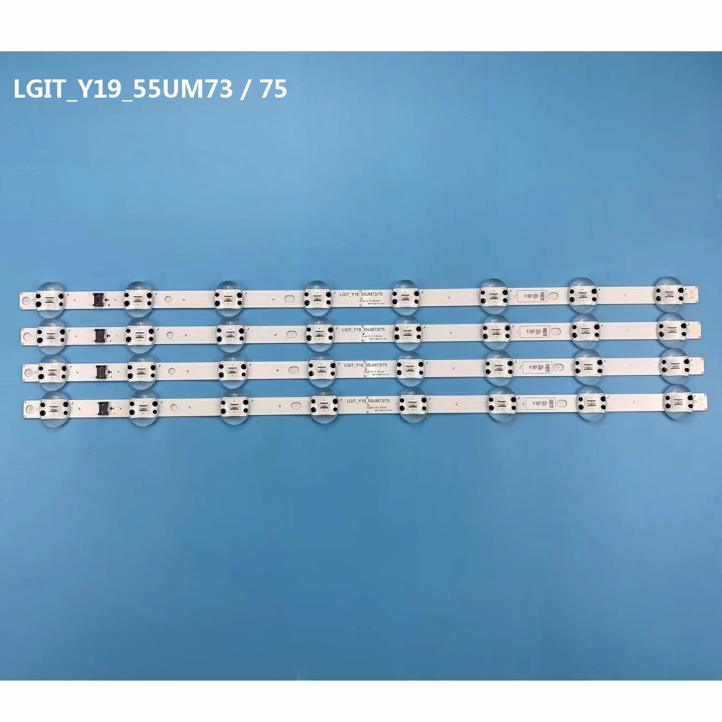 

LED Backlight strip 8 lamp For LG 55''TV SSC Y19 Trident 55UM73&75 REV01 180703 EAV64592001 55UM7300AUE 55UM7510PLA 55UM7660PLA