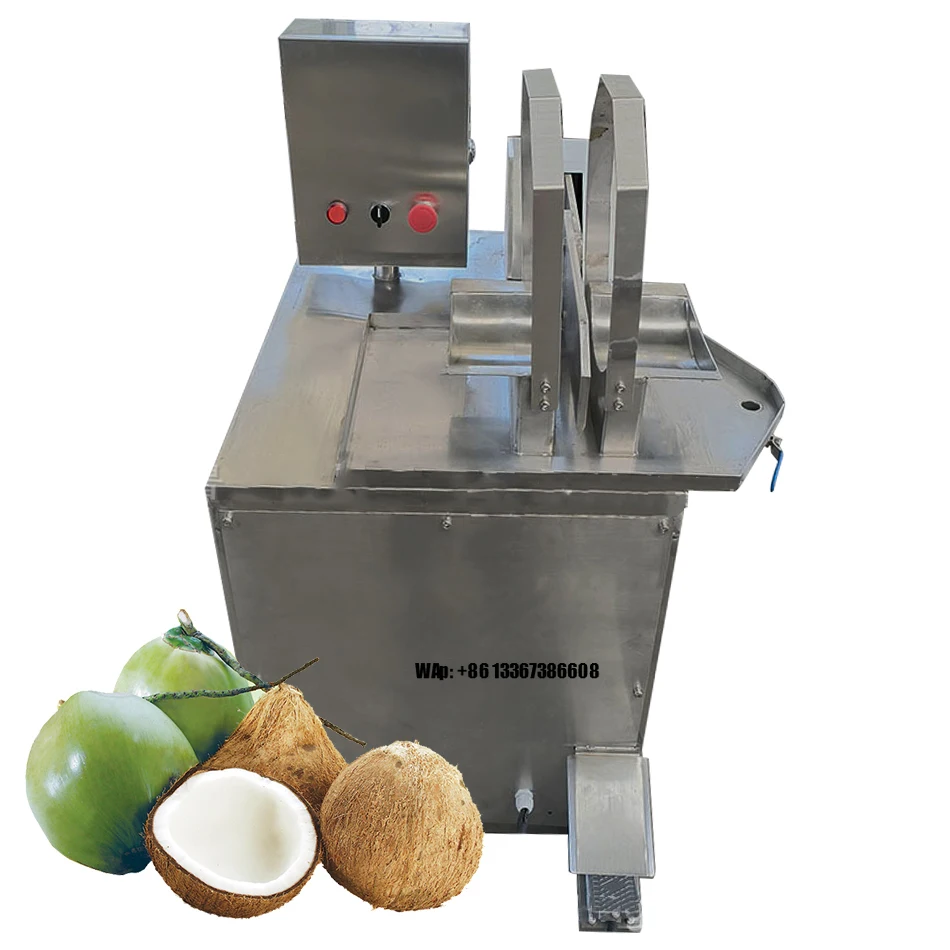 

Semi Automatic Easy to Operate Fresh Coconut Opening Machine for Fruit Juice Shop