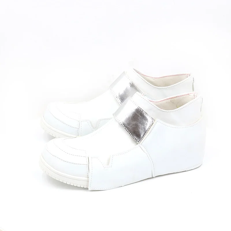 Kamen Rider Geats MK9 Cosplay Shoes White Handmade Faux Leather Boots Carnival Party Halloween Boots