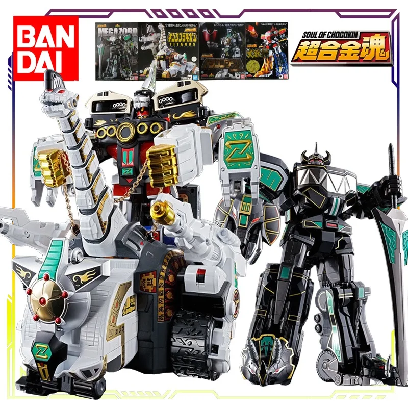 

BANDAI оригинальная серия Soul of Super Alloy Mighty Morphin Power Rangers аниме фигурка модель игрушки украшения подарки для мальчиков