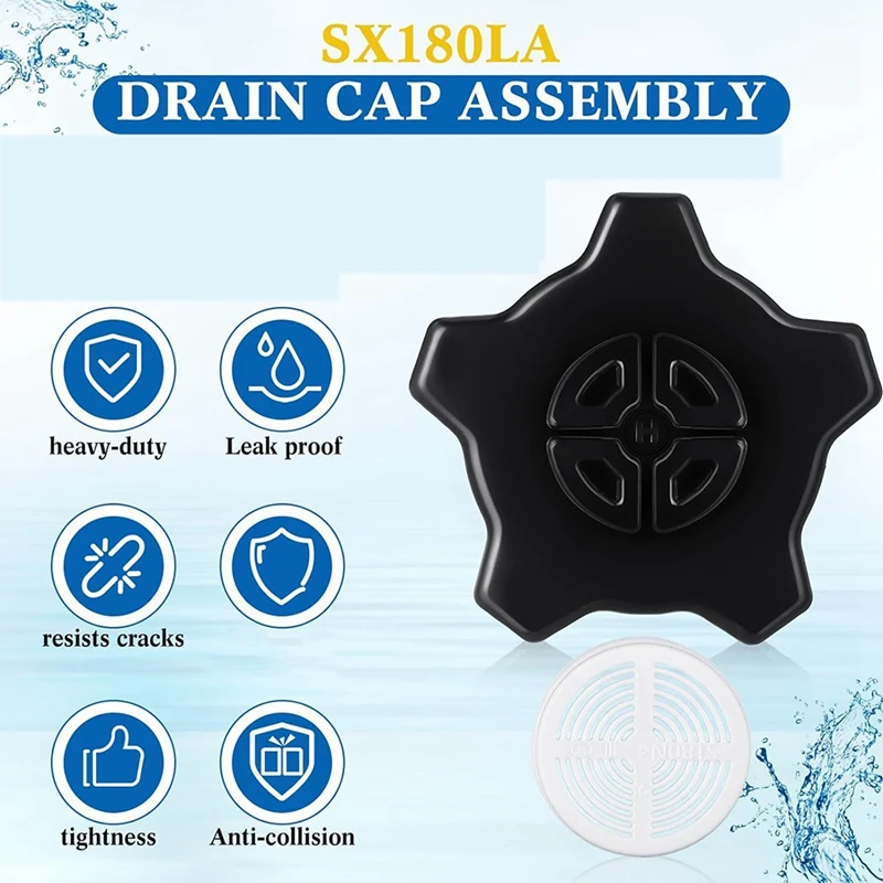 استبدال مقياس الضغط مع حشية ، غطاء تصريف لـ SX180LA SX180HG ، قابس أنبوب متين ، SPX1700FG ، ECX270861