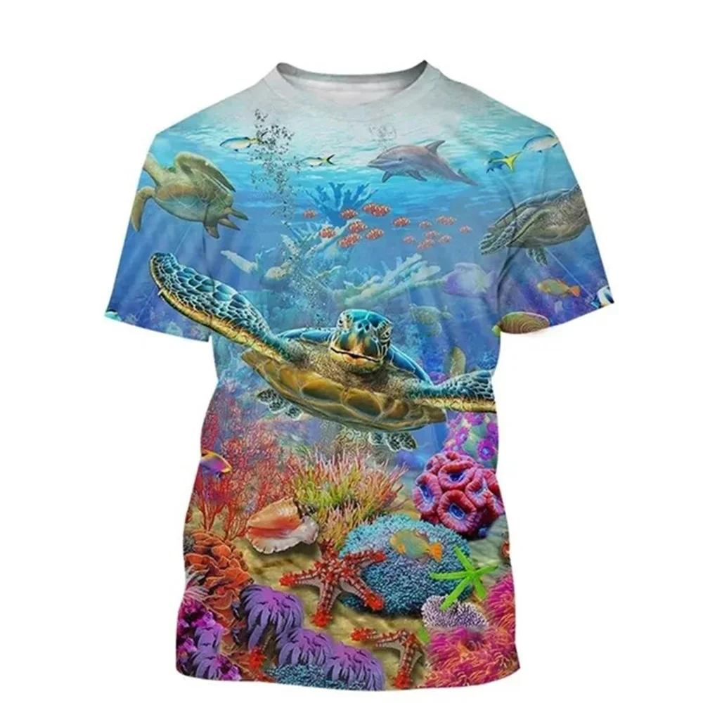 

Boys Clothing Sea Turtle 3d Print Cool Daily 2025 Baby T-Shirts Fashion Top Casual Boy Clothes Casual Short Sleeve Tees