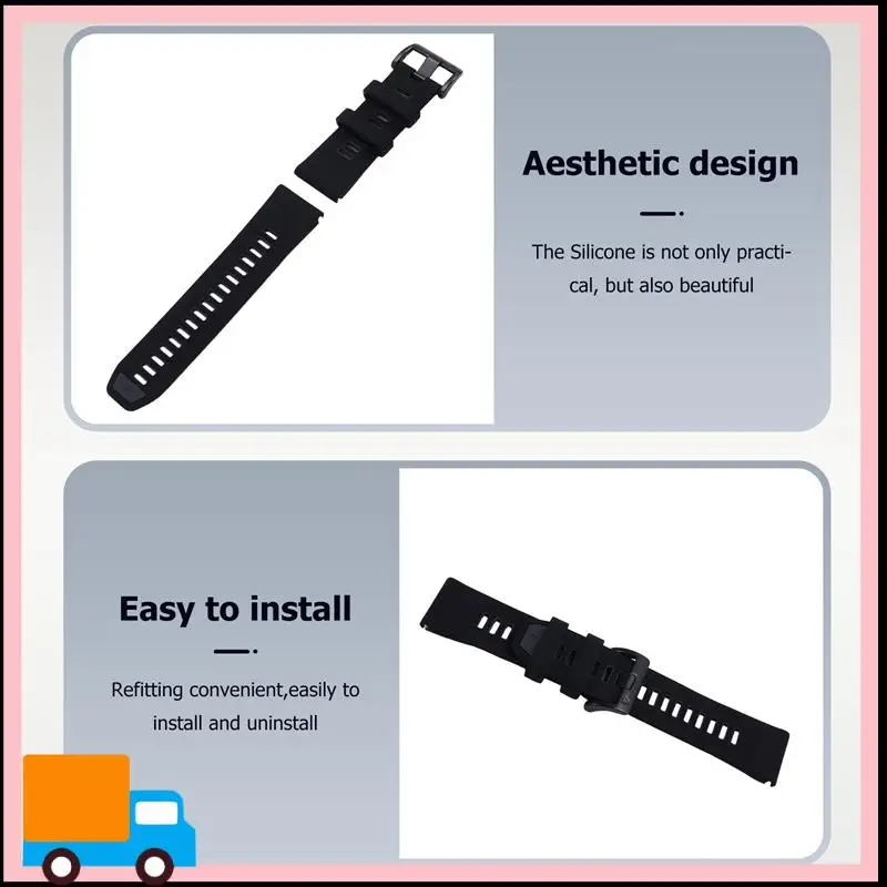 

Professional Silicone Watch Band For Garmin Fenix 8 5 6 7 Pro Soft Strap For Men Women For Garmin Watch Forerunner 965 955 935 2