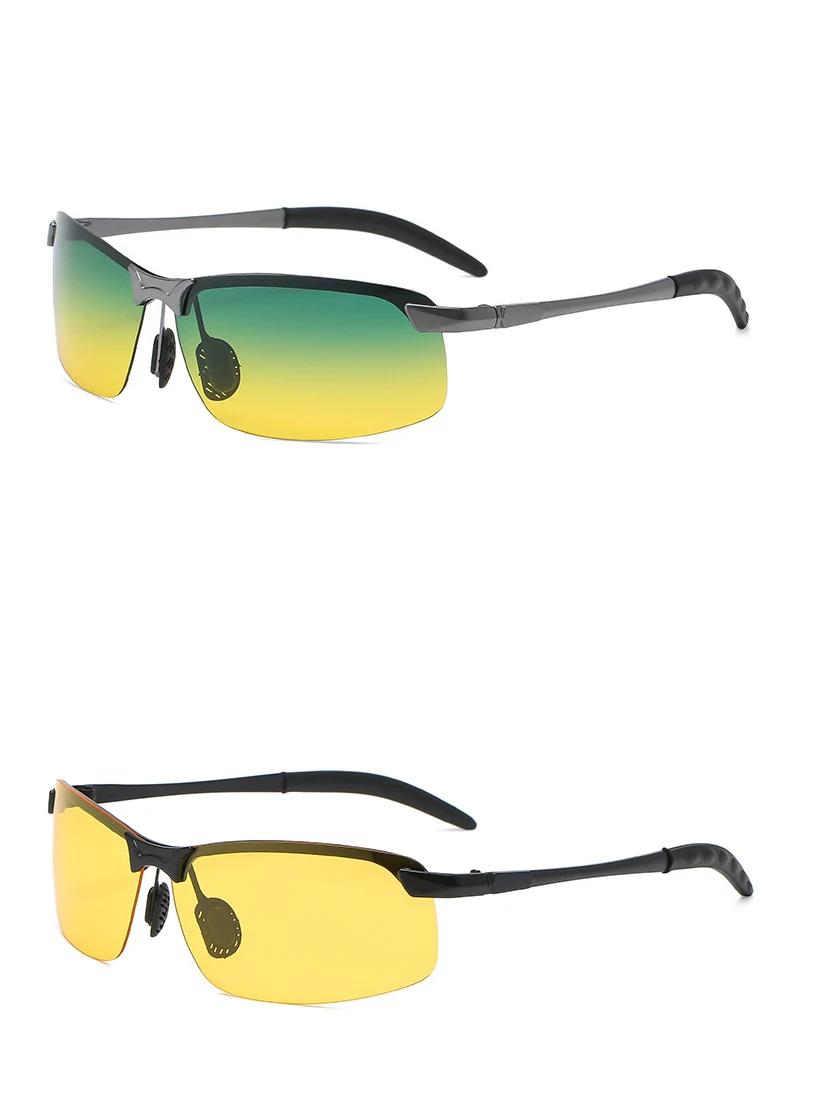 Klassische Herren Polarisierte Sonnenbrille Photochrome Fahren Männlich Ändern Farbverlauf Sonnenbrille Tag Nacht Vision Fahrer Brillen – Detail 20