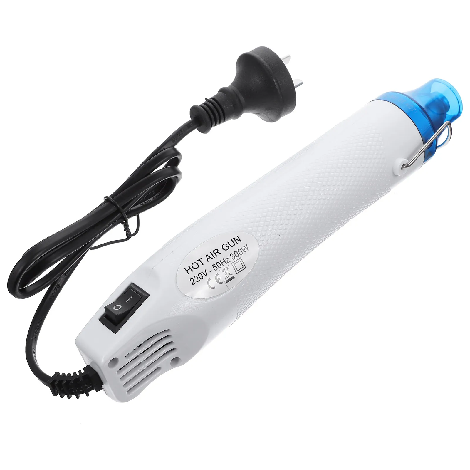 1Set Hot Air Tool Portable Handheld Heat Device Au Plug DIY Polymer Clay Embossing Powder Shrink Plastic Electrical Hot Air