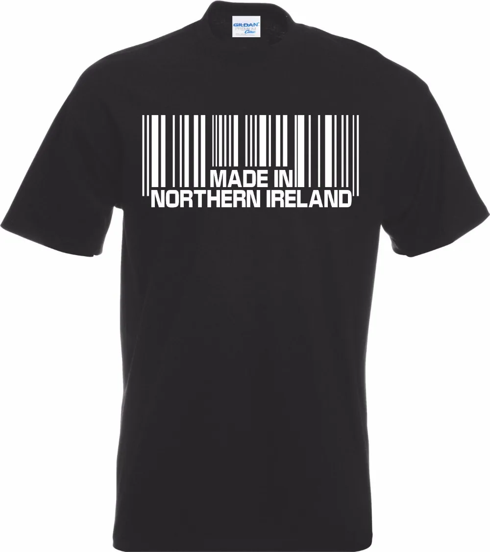 

Summer T Shirt Skull T Shirt Made In Northern Ireland T-Shirts Norn Iron Belfast St Patrick Irish Team Movie Tee Shirt Classic