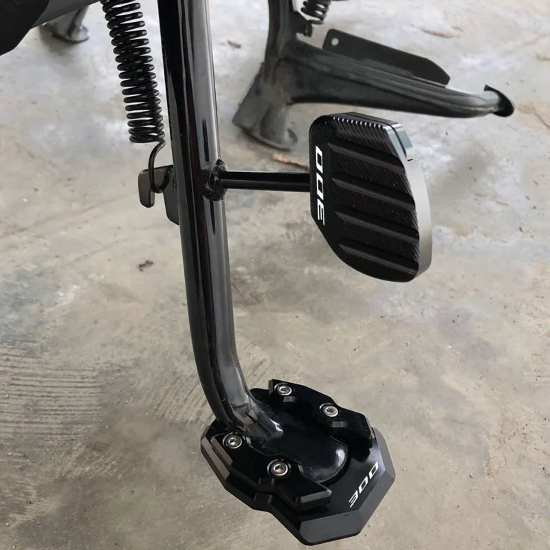 Motorcycle Accessories Side Stand Enlarger Kickstand CNC Enlarge Extension For For Forza 300 NSS 350 For Forza300 NSS350