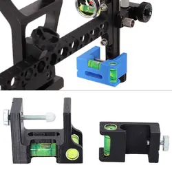 2 Pcs Bow Level Positioner Adjustment Tool Compound Bow Parallel High Accuracy String Tuning Bow Level 24BD