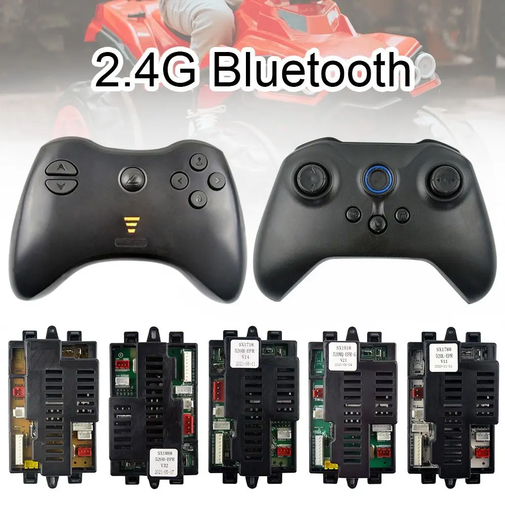 Высокое качество 2,4G Bluetooth Детский Электрический автомобиль приемник плавный старт пластиковый пульт дистанционного управления контроллер SX118