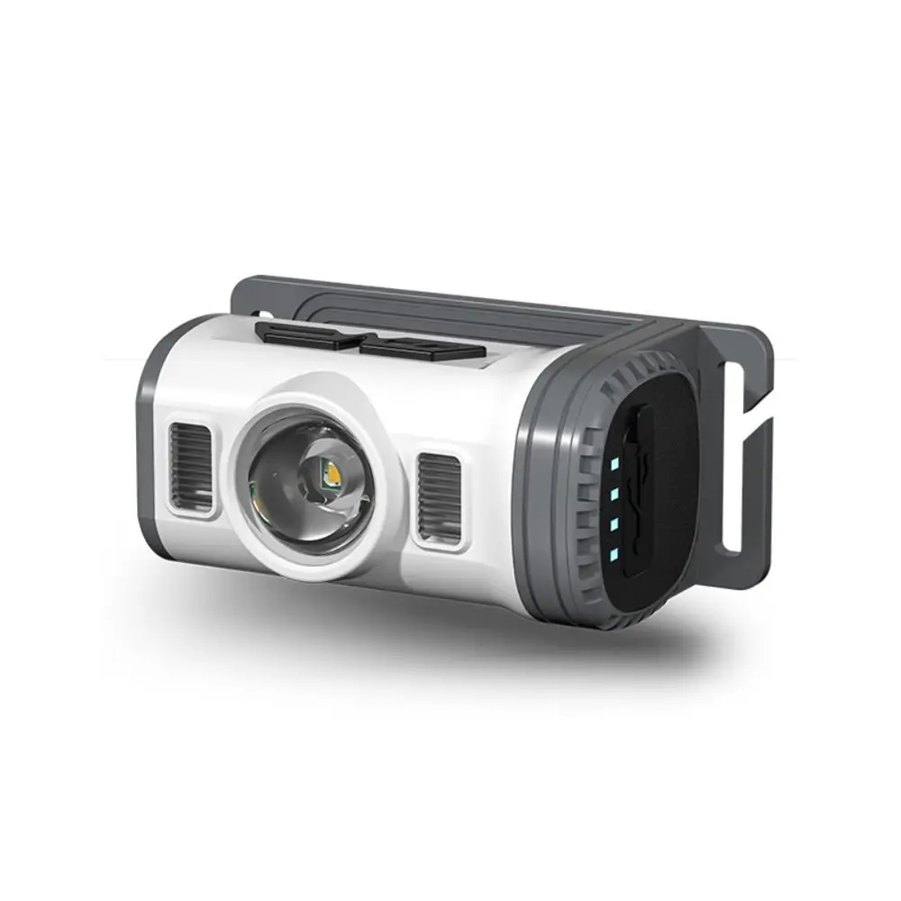 

Rechargeable LED Clip on Cap Light Waterproof High Brightness Hat Clip Light Sensor Motion Flashlight Outdoor Camping