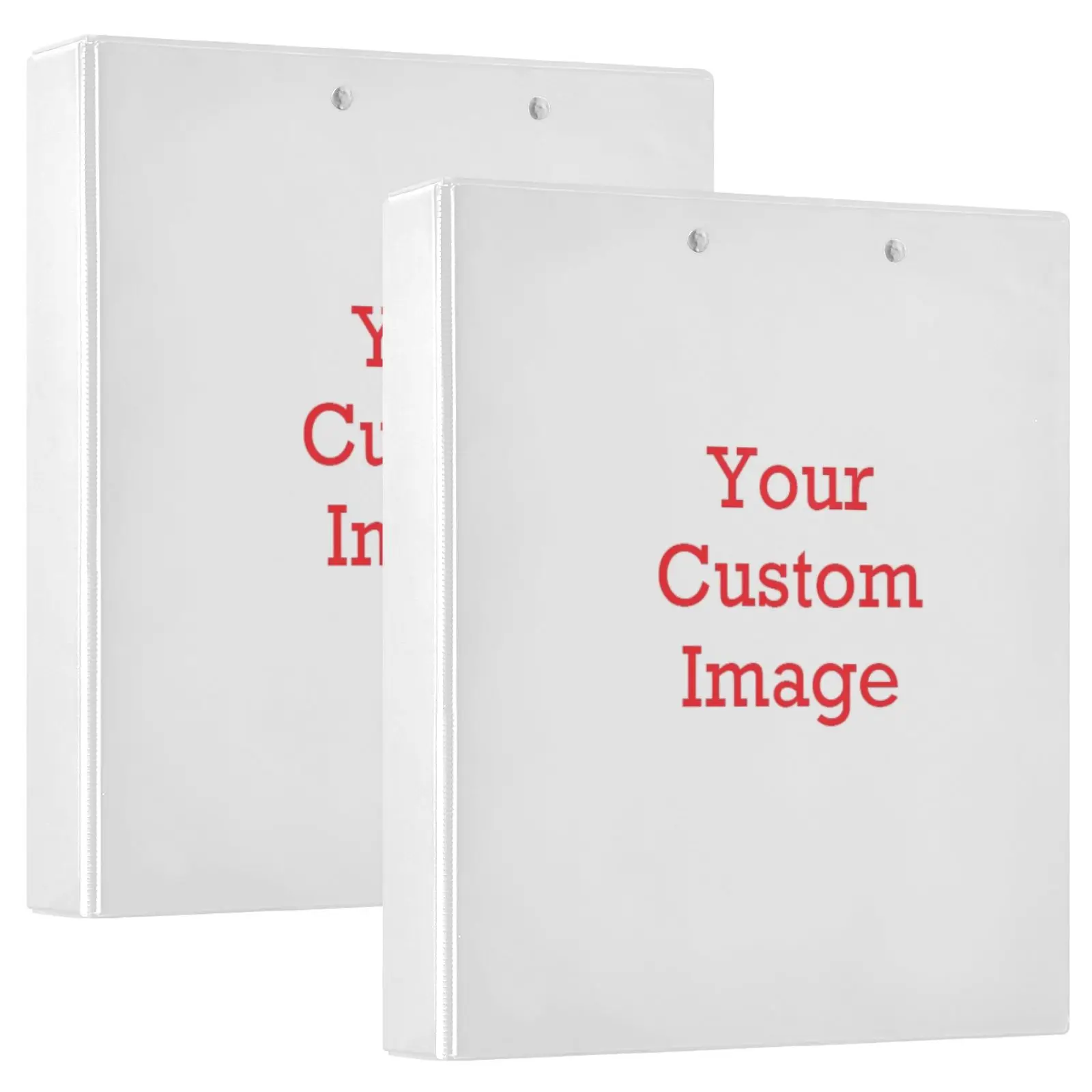 

Round Ring Binders Recycled 3-Ring Binder Pockets School Office Organization Round Ring D-Ring Customized Image