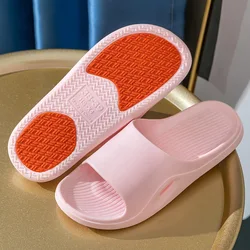 Thick Platform Bathroom Home Slippers Pregnant Slippers Women Men's Sole EVA Indoor Slides Sandals Summer Non-slip Flip Flops