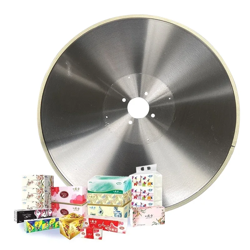 

Paper Converting Circular Log Saw Blade For Tissue Paper Cutting Machine