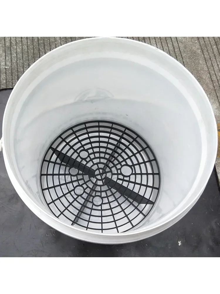 AliExpress NONE 1PC Car Wash Sand and Gravel Filter Sand and Gravel Separation Filter Separate Clean Bucket Insert Car Wash Accessories 23.5*6CM