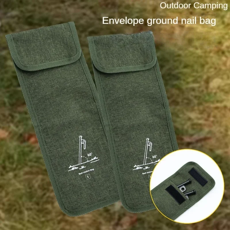 

Outdoor nail bag camping kit multifunctional storage bag camping Oxford cloth large accessory storage EDC bag