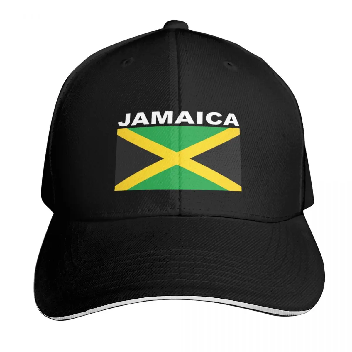 Flag Of Jamaica Baseball Cap Summer Beach Travel Streetwear Hip Hop Trendy Vintage Retro Embroidered