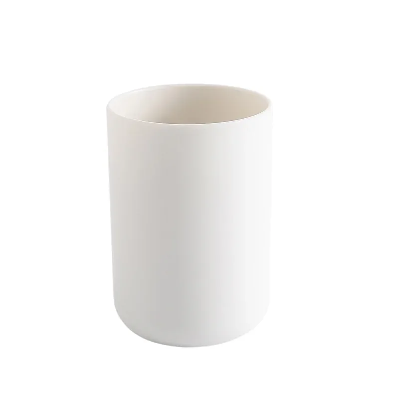 Bathroom Tumblers Plastic Mouthwash Cup Coffee Tea Water Mug Home Travel Solid Color Toothbrush Holder Cup Drinkware Tools