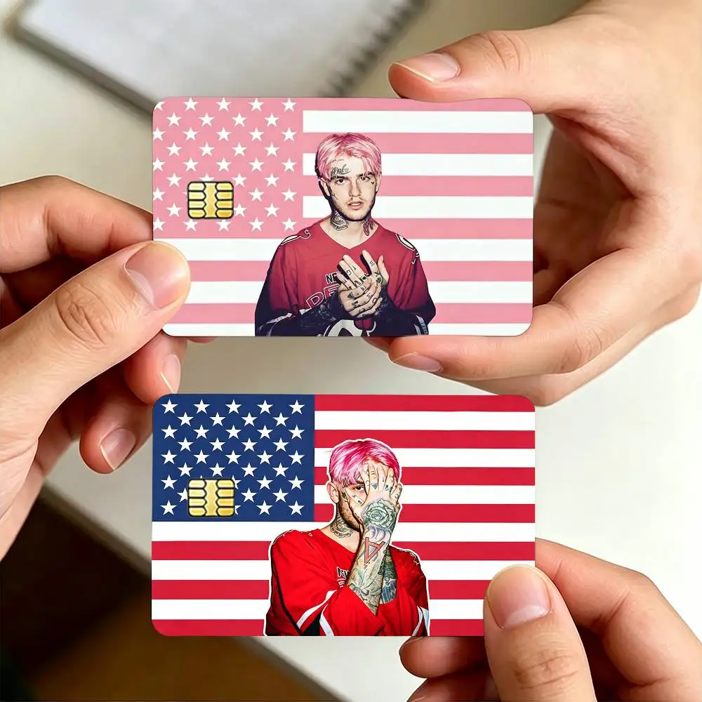 Rapper L-Lil P-Peep Sticker Decoration Creative Bank Card Bus Metro Waterproof Sticker