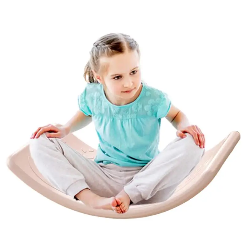 Wobble Board For Kids Balance Board Sensory Training Featuring Anti-Slip Strip Design Waterproof Balance Pads For Kids Toddler