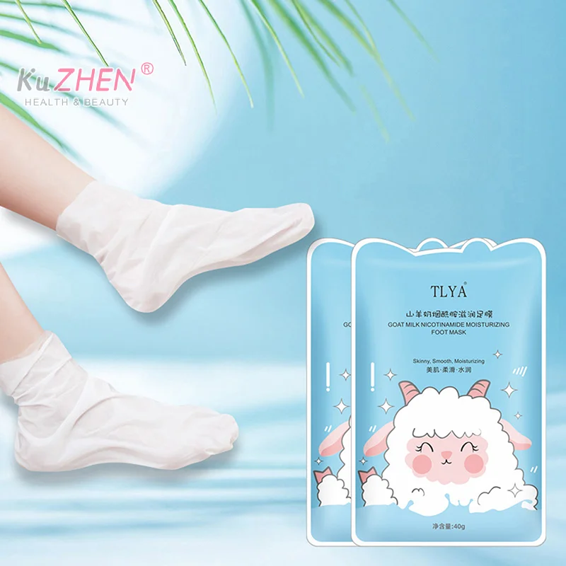 Foot Mask Anti Cracked Foot Peeling Dead Skin Callus Removal Exfoliating Moisturizing Whitening Spa Pedicure Socks Leg Feet Care