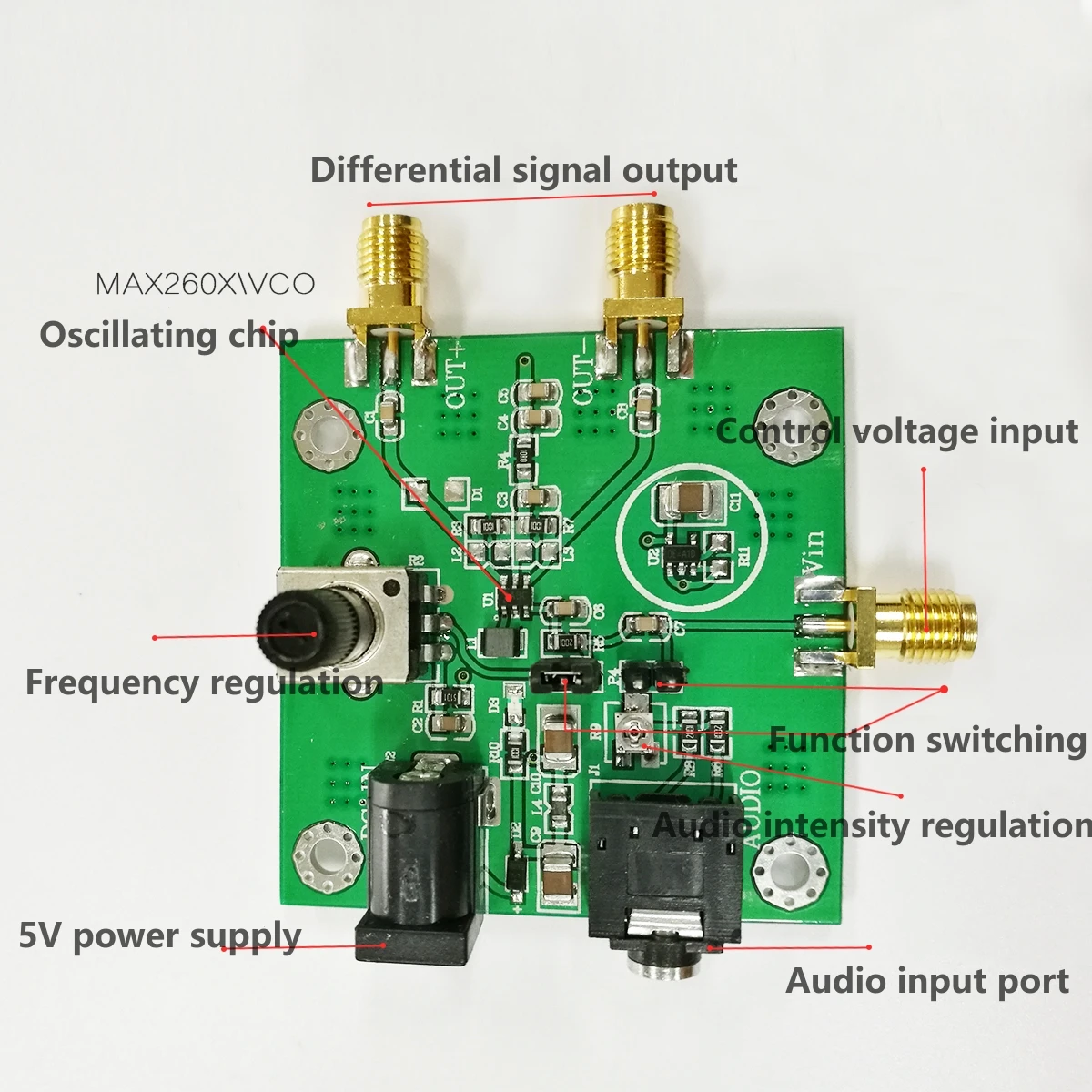 Imagem -02 - Vco rf Transmissor Chip Modulação de Frequência Low Phase Ruído Terminal Único ou Entrada Diferencial Max2606