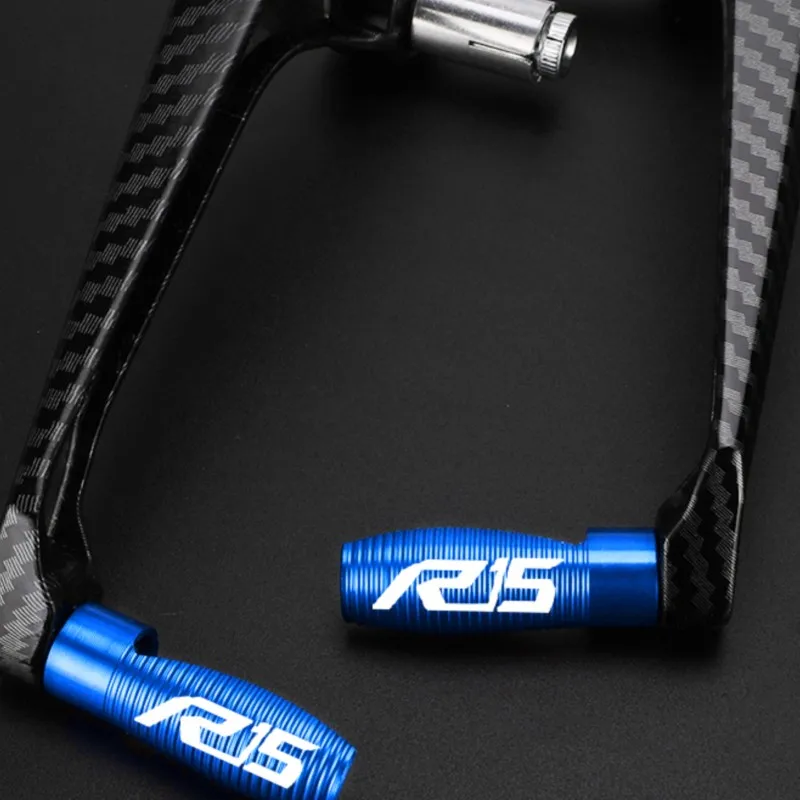 

Motorcycle 7/8" 22MM Handlebar Grips Guard Brake Clutch Levers For Yamaha R15 2017-2025 2026 2024 Handle Bar Guard Protector