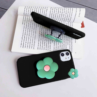 Cute 3D Korea Flower Holder Case for Cubot A10 A20 A30 Max 5 P80 P60 X90 X70 Note 40 Phone Support TPU Stand Cover
