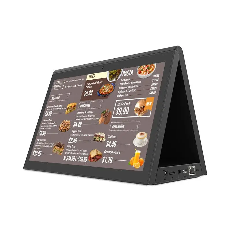 

10.1 Inch Dual Display Touch Screen Tablet RK3288 Quad Core Desktop Pos Tablets