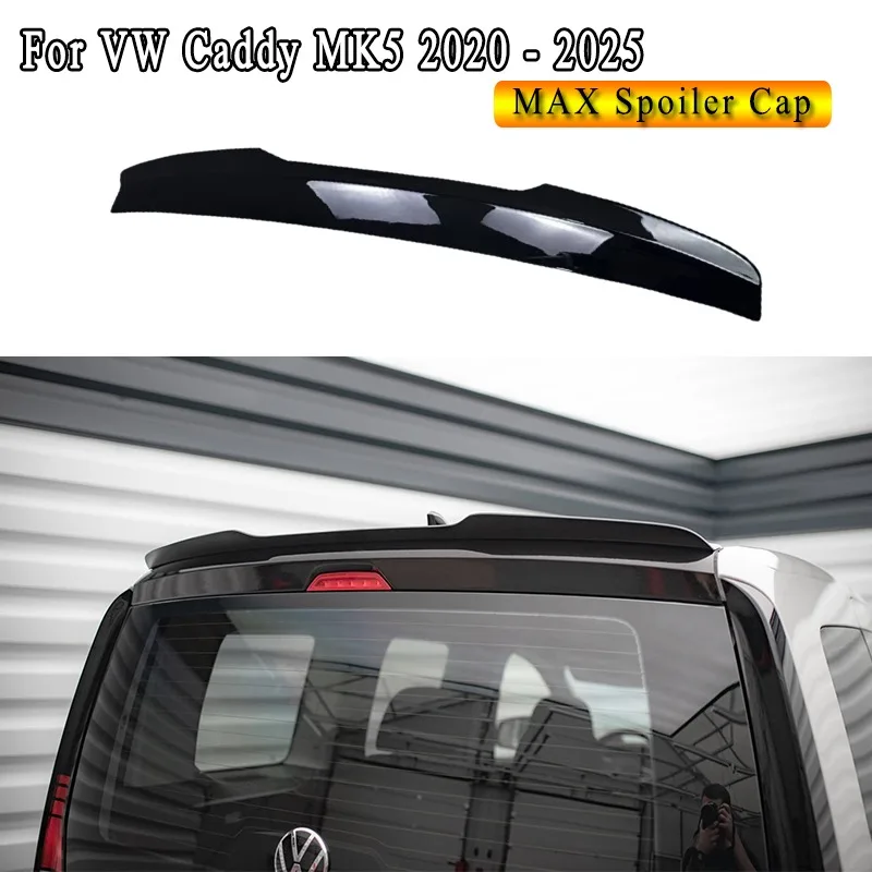 

Для Volkswagen Caddy Mk5 2020-2025: Спойлер-накладка MAXTON Style на крышку багажника, задний спойлер-крыло, тюнинг-комплект для кузова