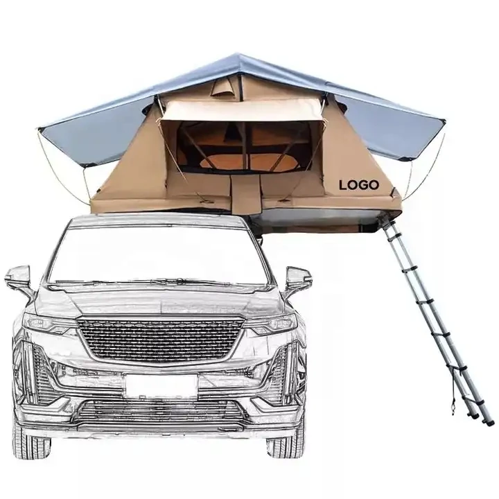 Heavy Duty Off Road Camping Car 4x4 Roof Top Tent Box Rooftop Winter Car Roof Top Outdoor Tents For Car