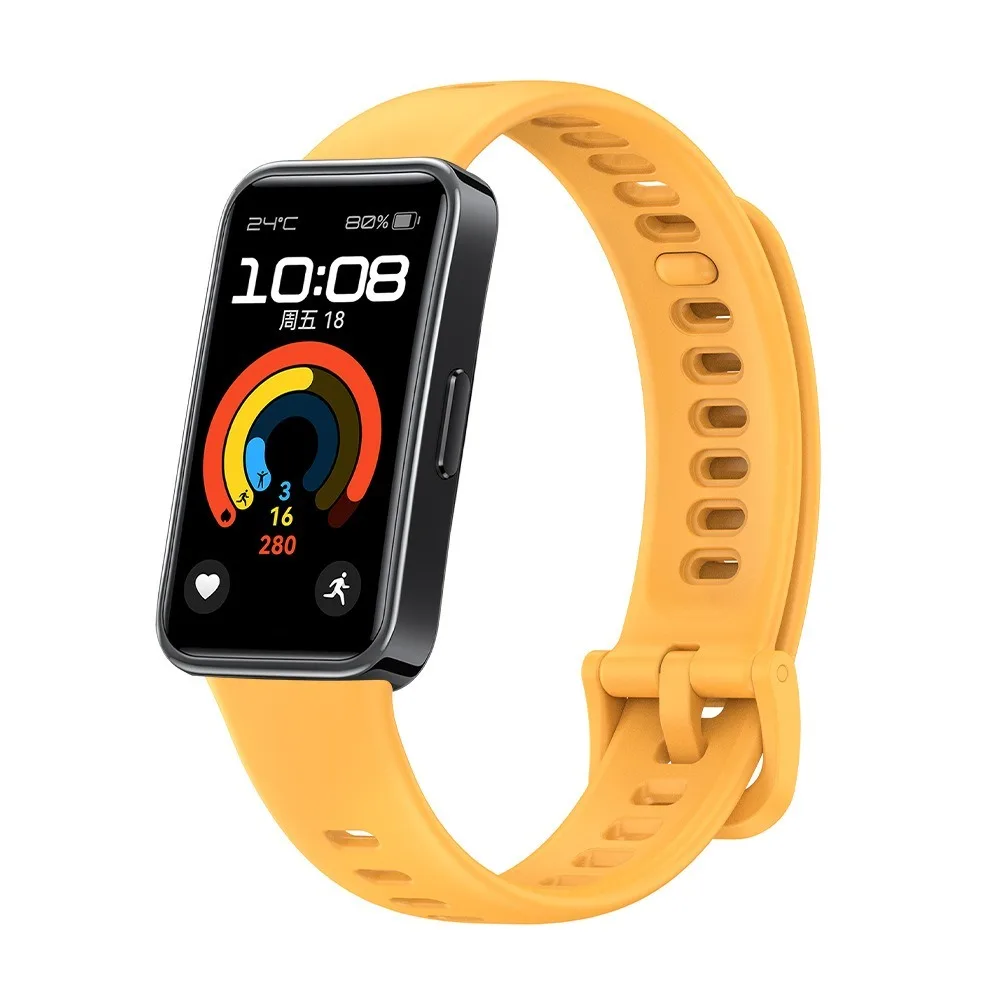 New Silicone Watch Strap Breathable Replacement Bracelet Accessories Smart Watch Watchband for Huawei Band 9/8