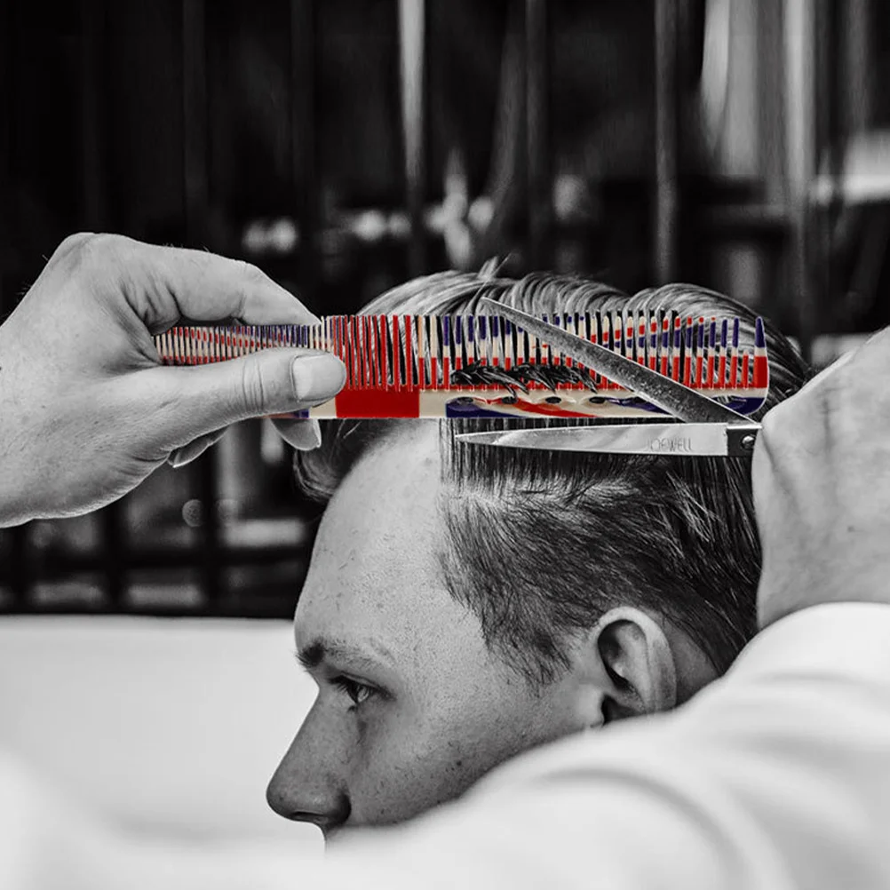 

6Pcs Rainbow Combs Set Professional Hairdressing Comb with Pointed Tail Anti Static Detangling Comb for Natural Black Long Hair