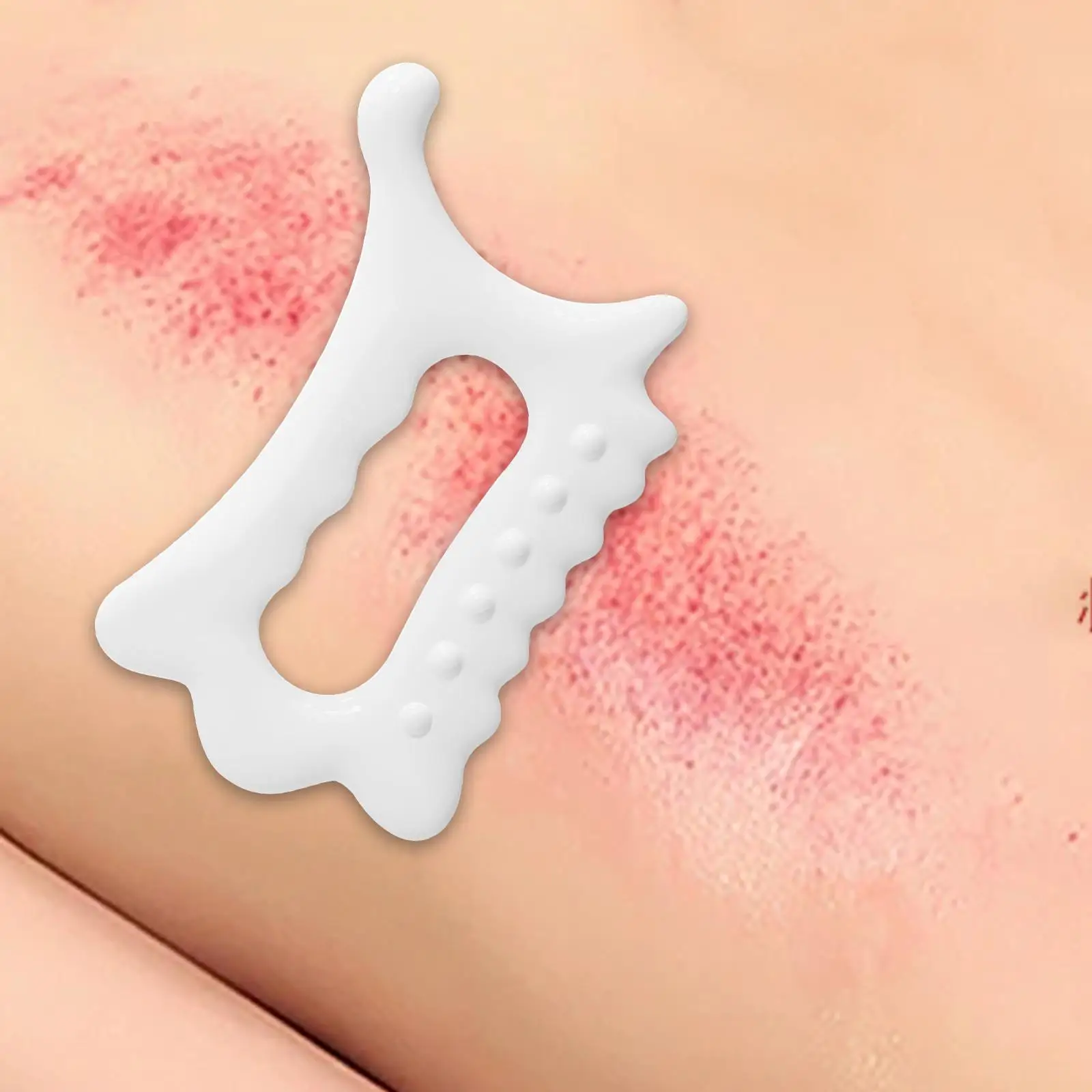 

Gua Sha Scraping Tool Smooth Skin Lifting Acupoint Pen Anti Aging Lightweight Resin Massage Scraper for Leg Neck Body Arm Face