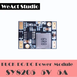 WeAct SY8205 Modulo step-down 3.3V 5V 9V 12V Modulo di alimentazione ad alta corrente Azionamento di potenza dello sterzo