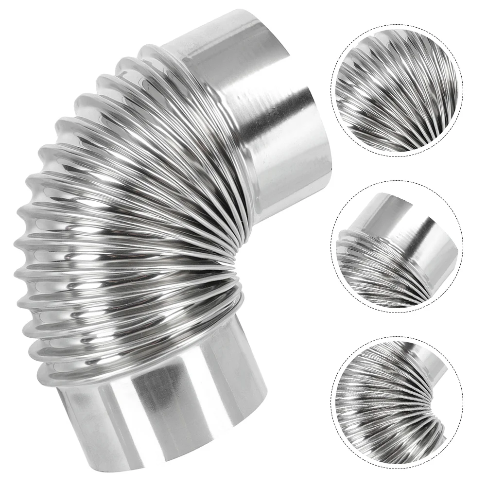 Ellebooguitlaat Buitendroger Vent Cover Kanaalslang Tentkachel Accessoires Verwarming Lucht Wind Schoorsteen