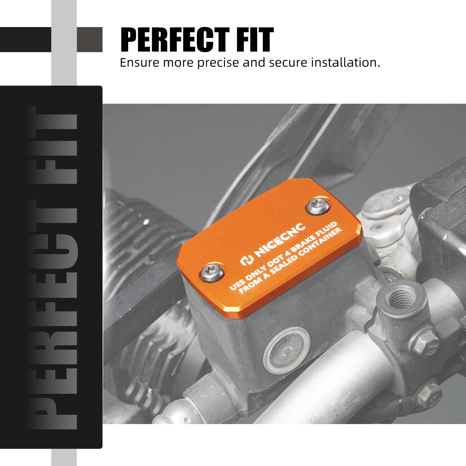 

Motorcycle Brake Master Cylinder Cover Lid Cover for KTM 690 SMC R 2019-2021 690 Enduro R 14-21 690 Duke 13-19 1090 ADV R 16-19