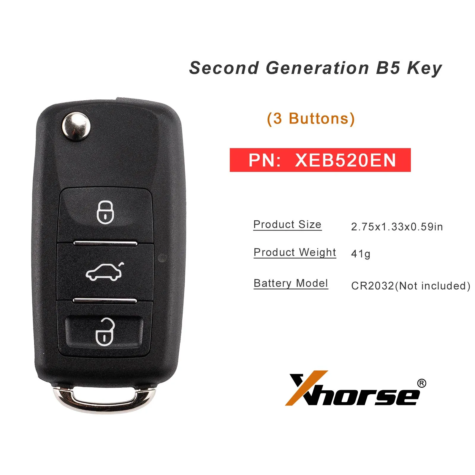 Picture 7: 1PCS XHORSE XEB510EN XEB520EN B5 Universal Super Remote with XT57 Super Chip English Version