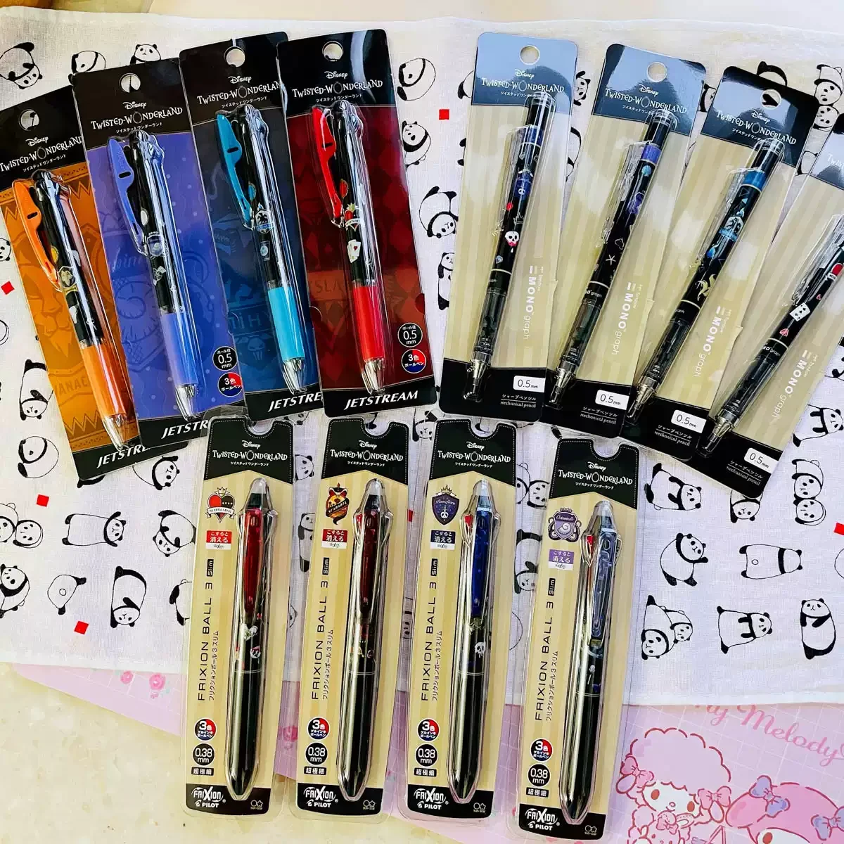  Erasable Pen Ballpoint Pen Limited Edition Tricolor Pen
